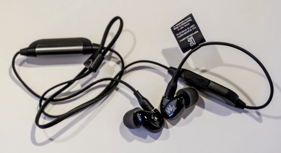 Westone wx single driver earphone with wireless bluetooth cable outlet